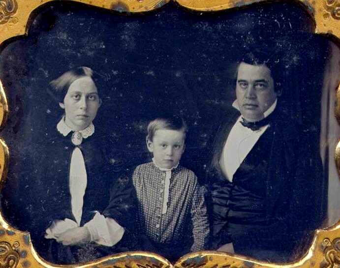 American families 1850s