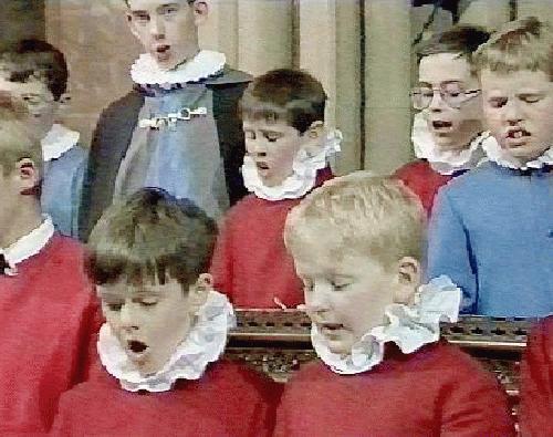 English choir costumes