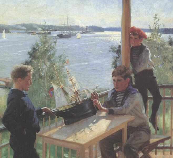 Finnish sailor suits