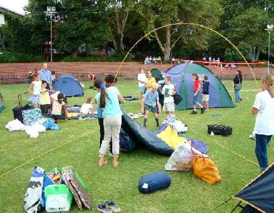 New Zealand camping