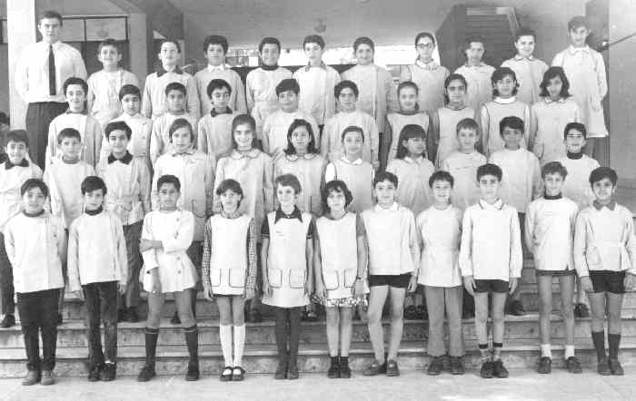 Lebanese school class 1969-70