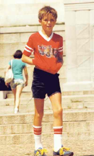 American short pants and socks