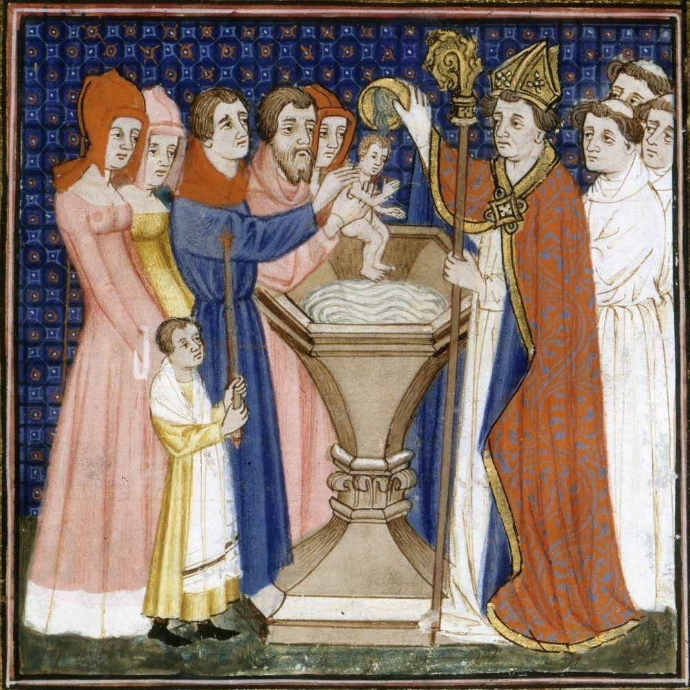 medieval baptism