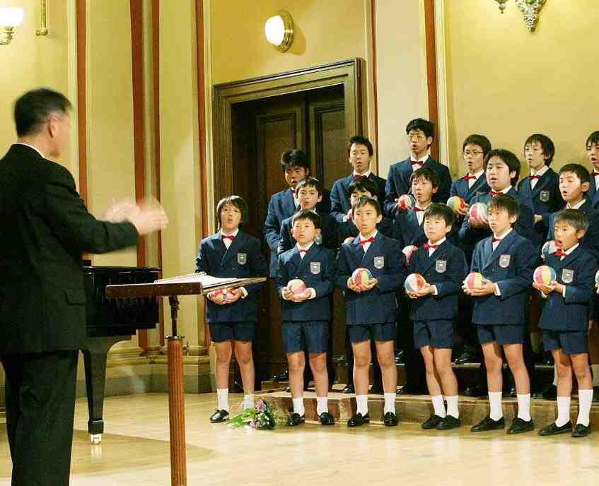 individual Japanese boys choir costumes unknown choir