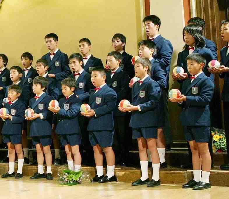 individual Japanese boys choir costumes unknown choir