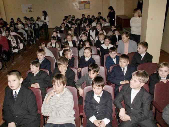 Russian school theatricals