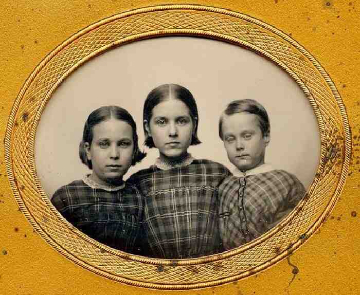 American families 1850s