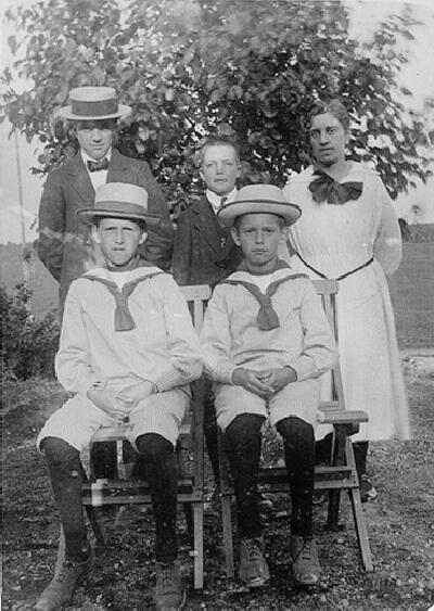 Swedish sailor suits