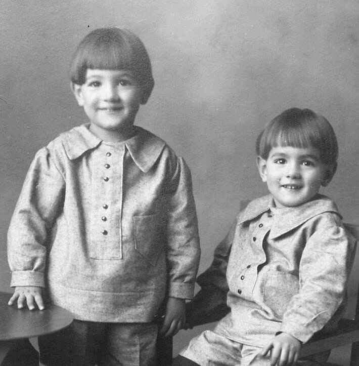 American bangs siblings
