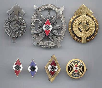 Hitler Youth pins