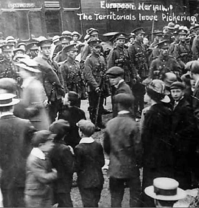 English boy scouts World War I
