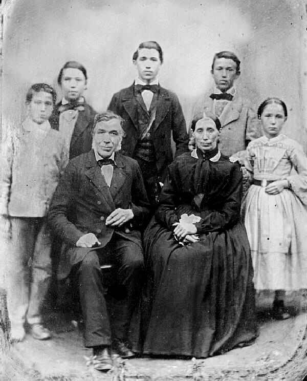 Germman families 1860s