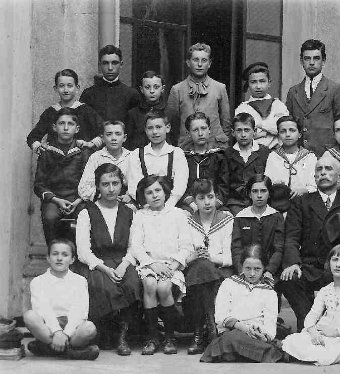 Italian school sailor suits