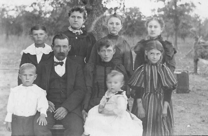 rural family 1900s decade