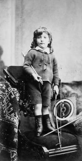 English boys ringlet curls