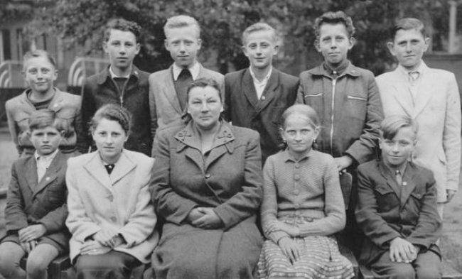 Polish family 1950s