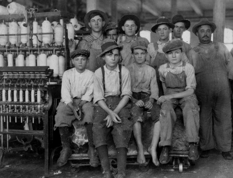 child mill workers