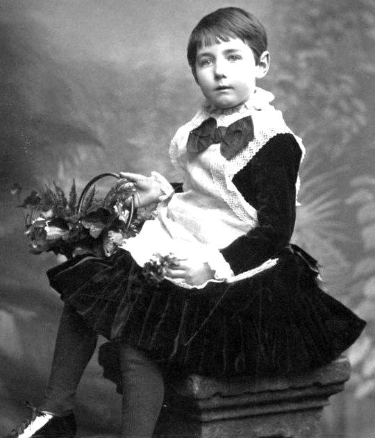 English girls dressy pinafore