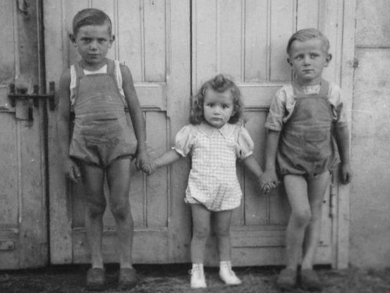 French boys bob-front rompers