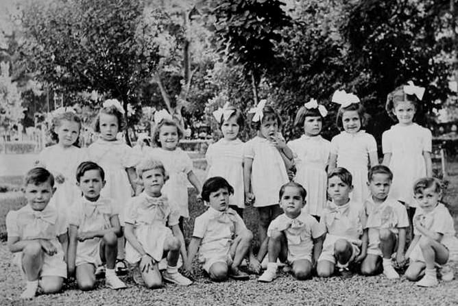 French dressy school rompers 