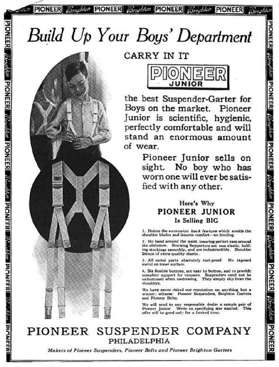 Pioneer suspender waist