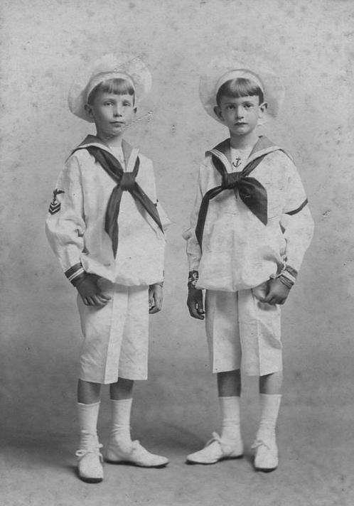 American boys sailor suits 1904