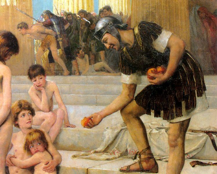 Roman slaves sources