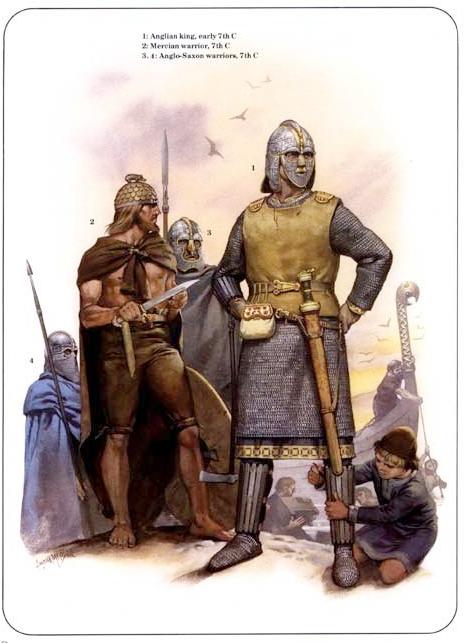 Anglo-Saxon warriors