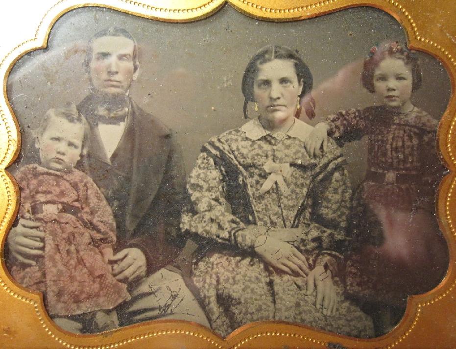 Ameruican famiky 1850s