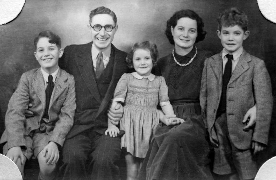 English family 1950s