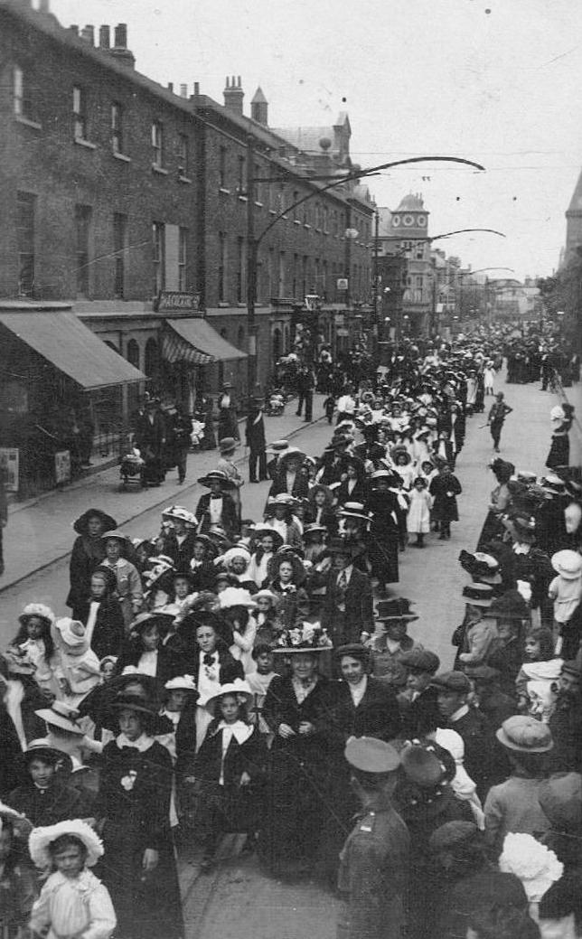 English Edwardian girls hats