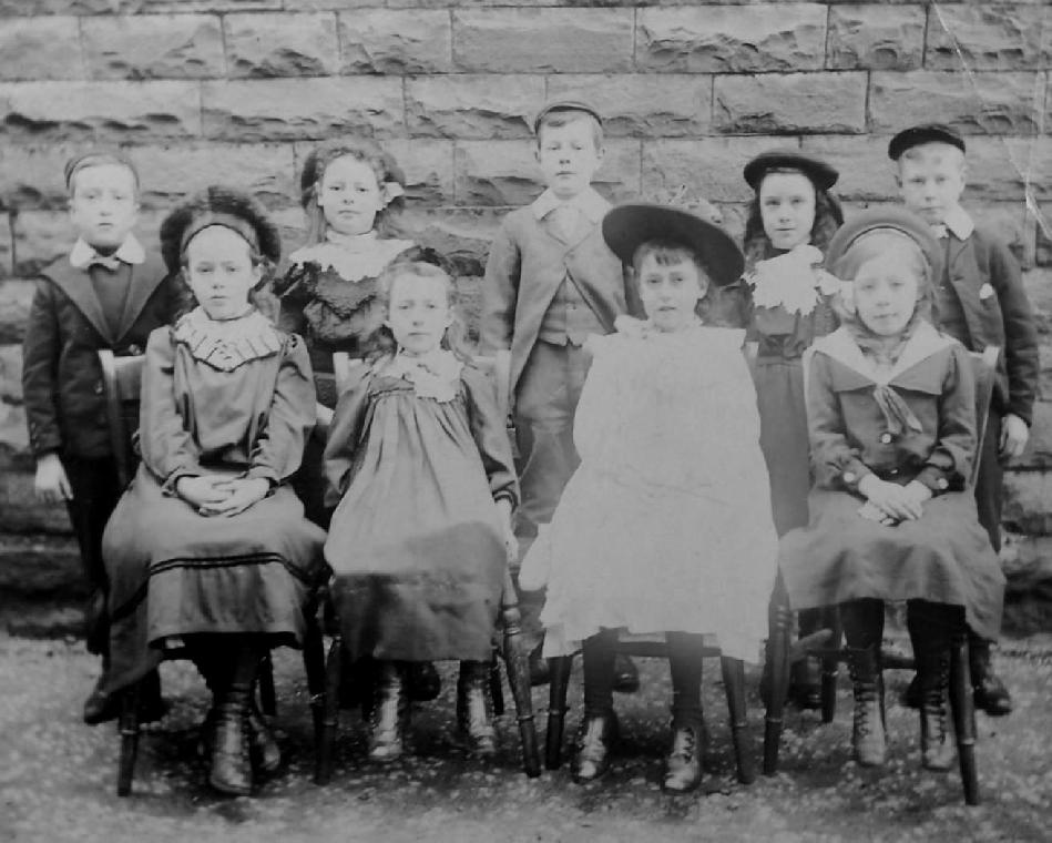 English school headwear 19th century