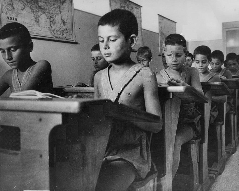 Italian school rompers