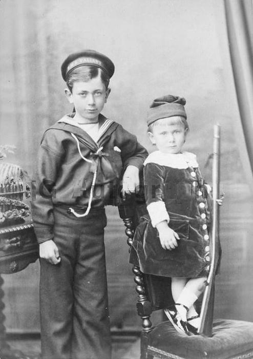 English boys sailor garments