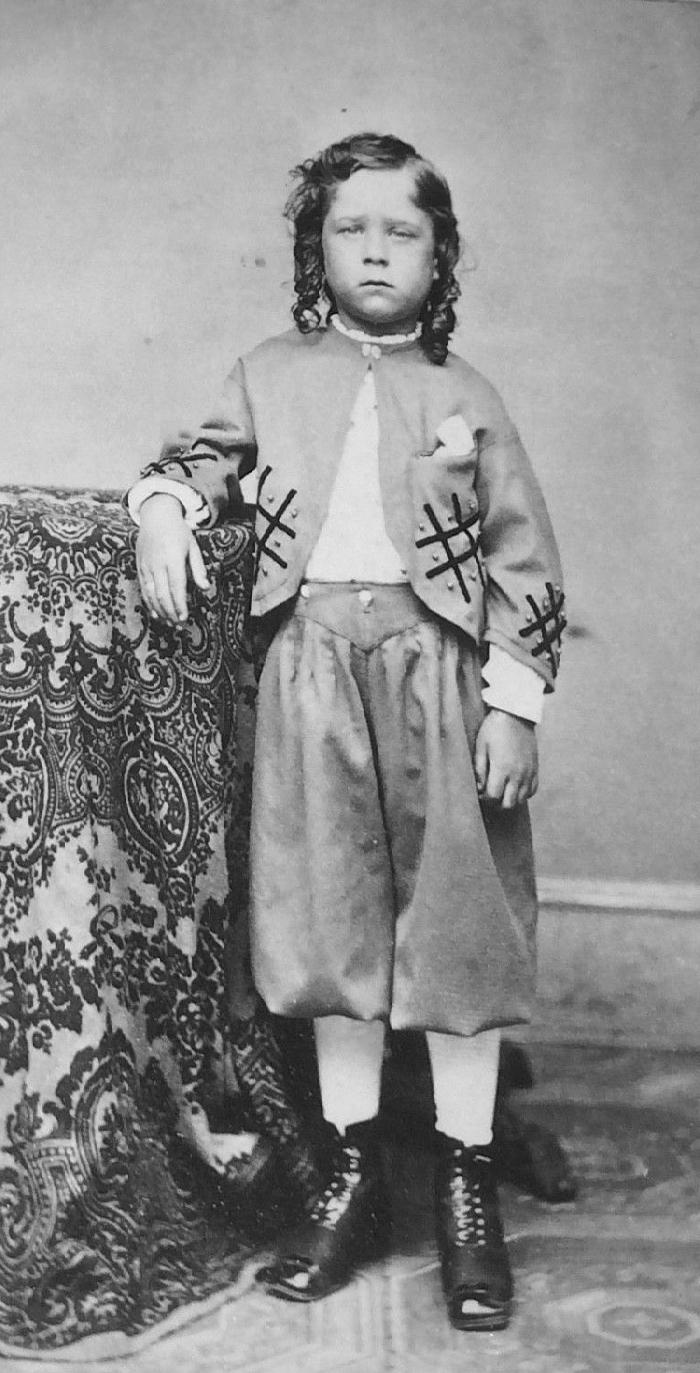 boys cut-away jacket suits