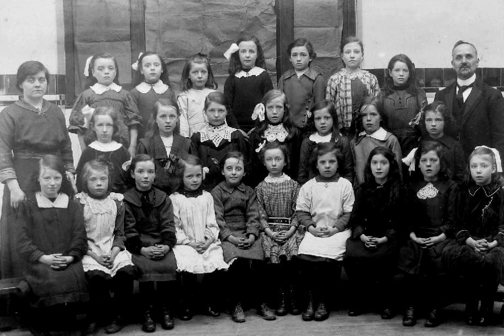 Scottish school girls