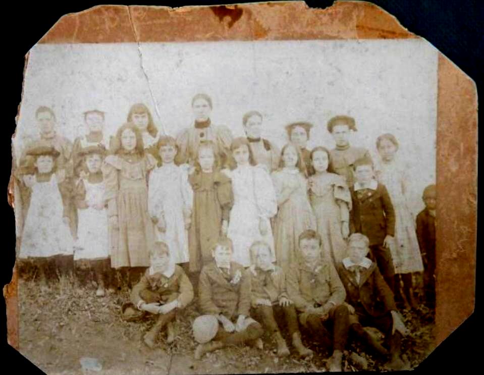 American school children 1890s