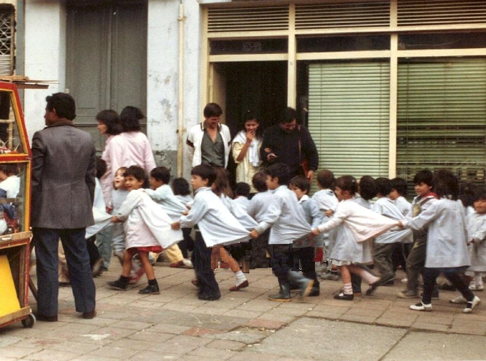 Colombian school smocks 