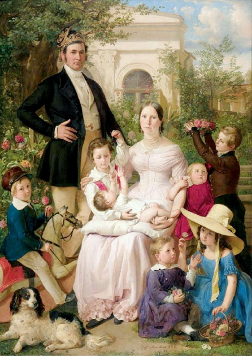 Austrian family 1840s