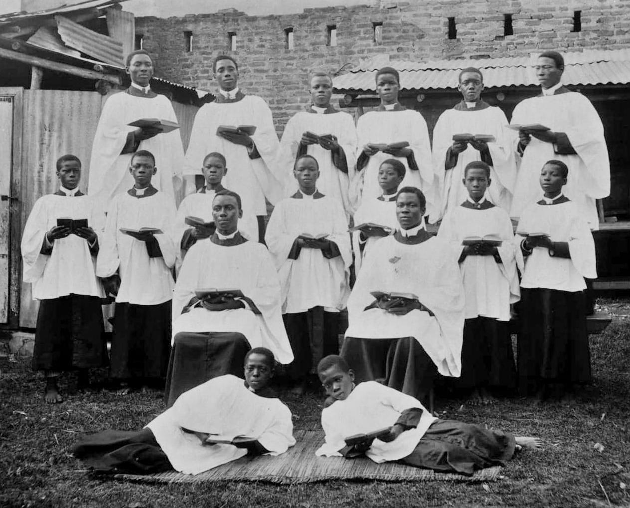 Nigerian Anglican choir.