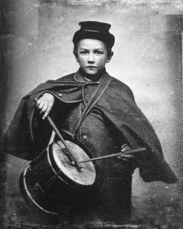 Civil War drummer boy