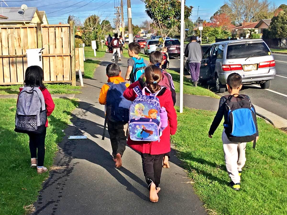 New Zealand school summer footwear