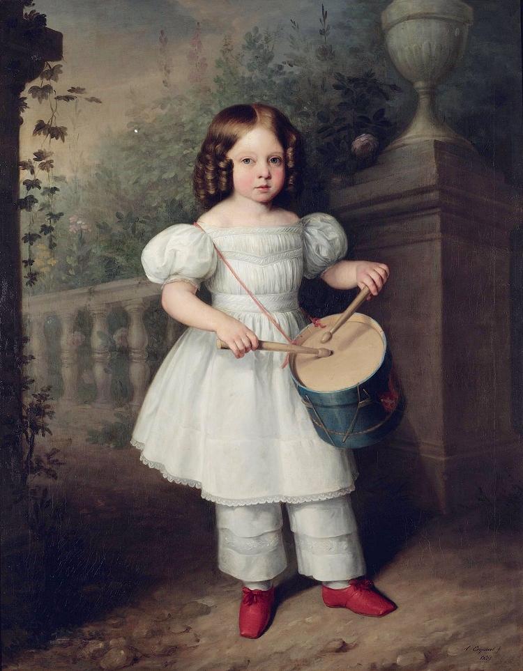  child withn a drum 