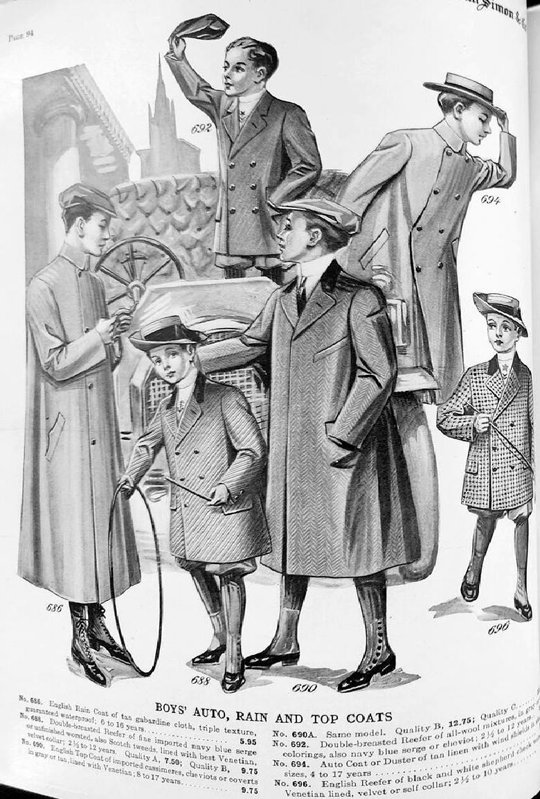 1911 coats
