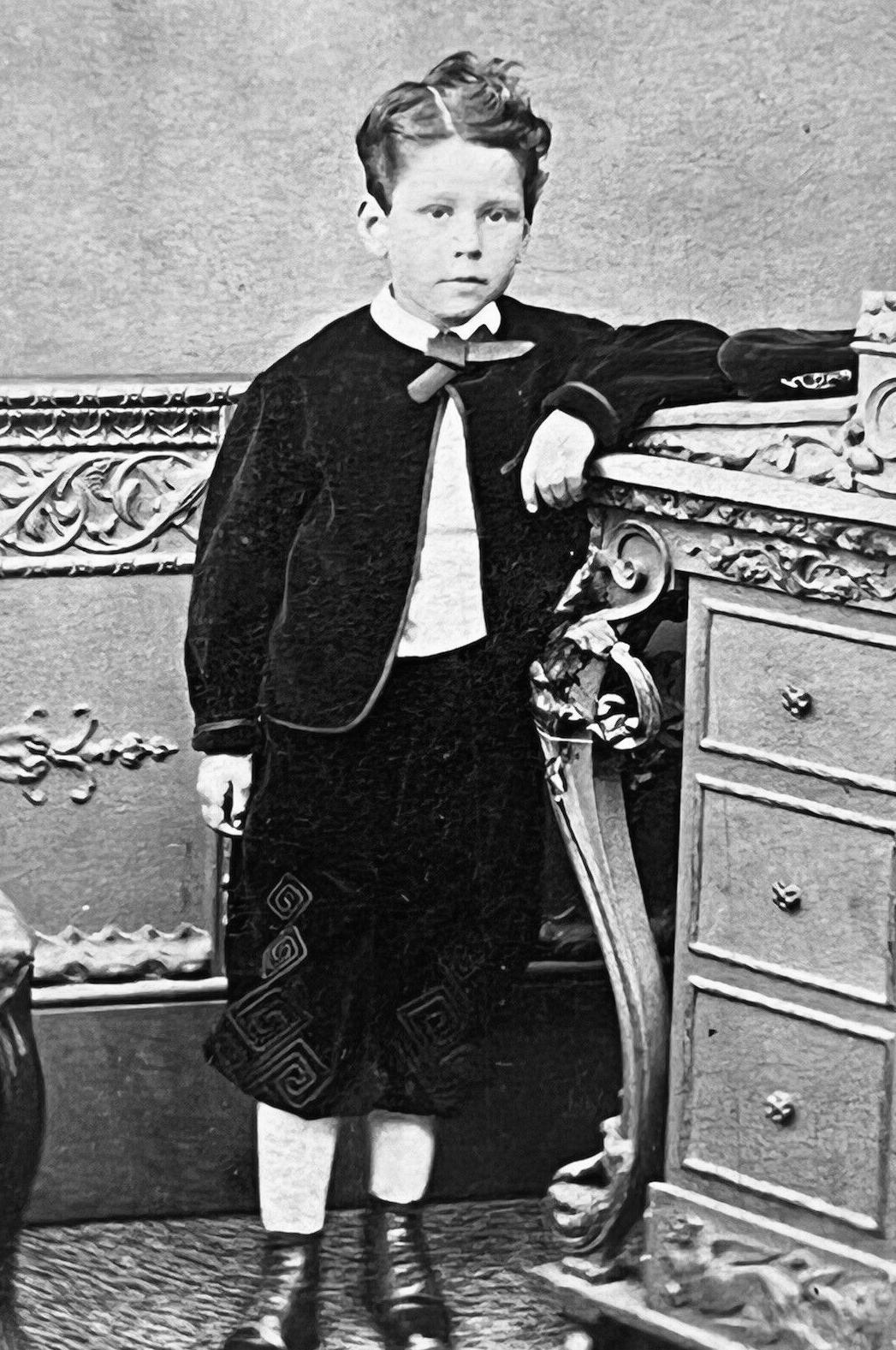 English boy's cut away jackets