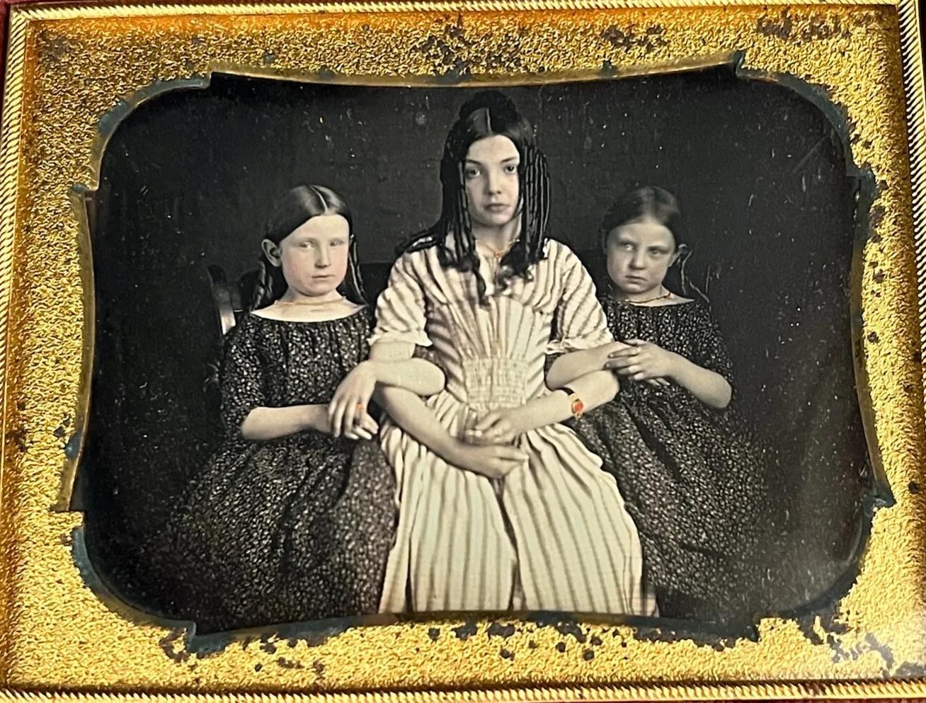American girls dresses 1840s