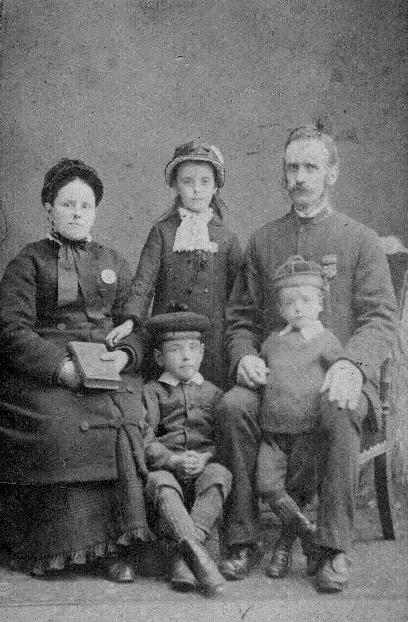 English families 1870s