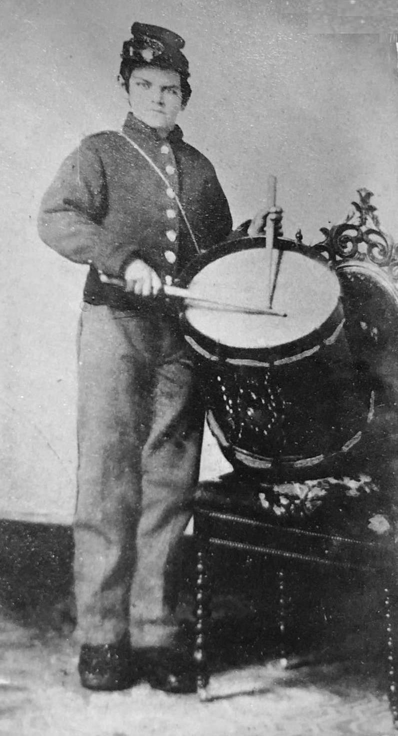Civil War drummer boy