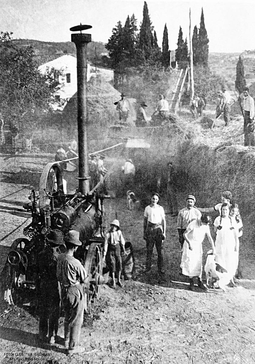 Italian threashing machines 
