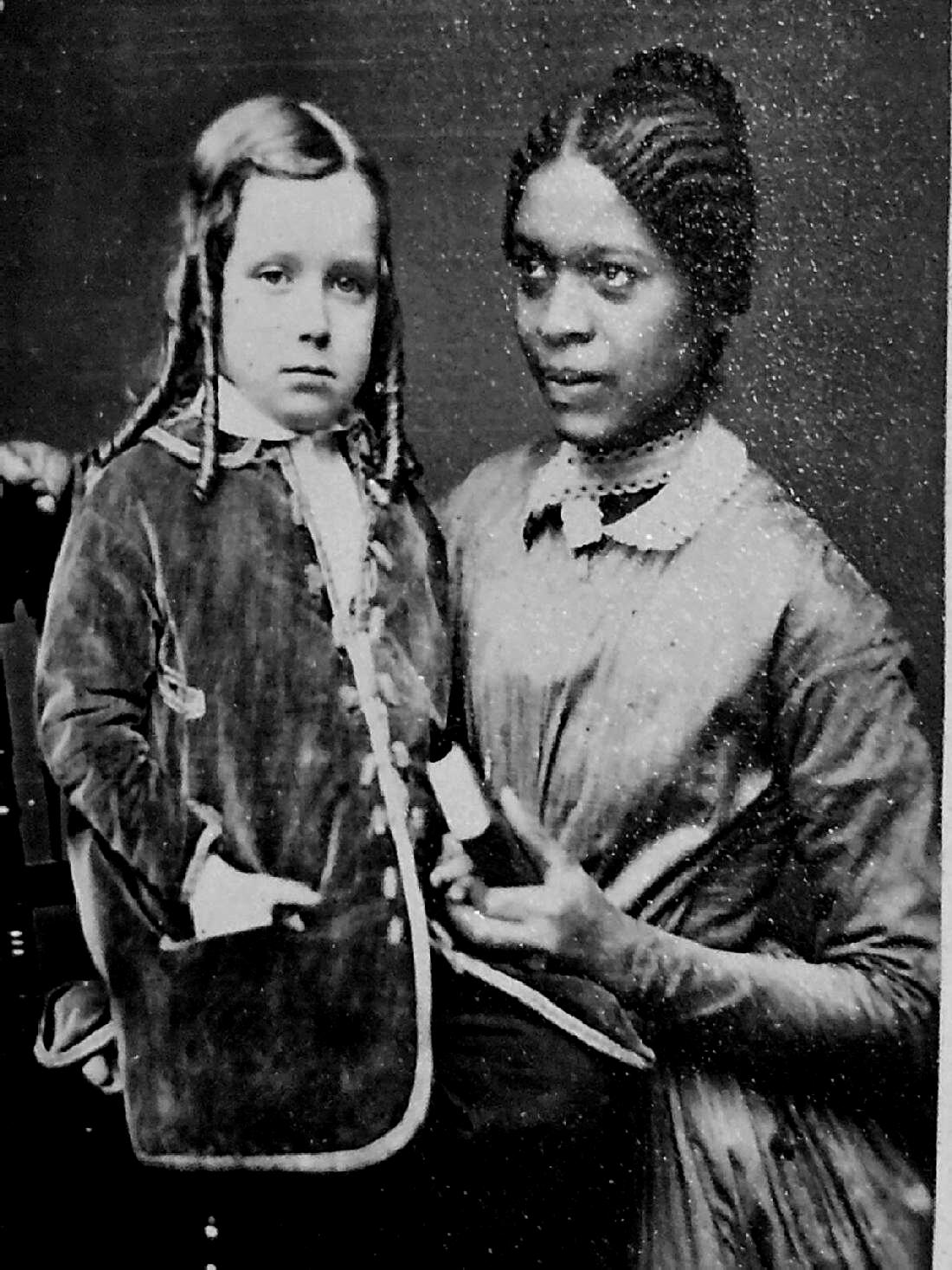 boys ringlet curls 1860s